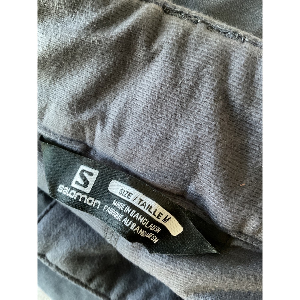 Salomon Edge Pant W Ebony Women's Size Medium Short Ski Snow Pants NEW - Picture 4 of 14